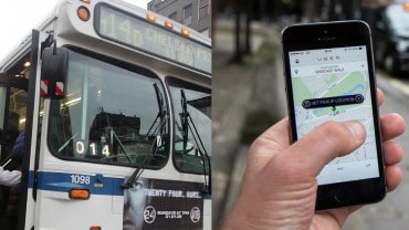 Uber Launches First-in-the-Nation Public Transportation Timer