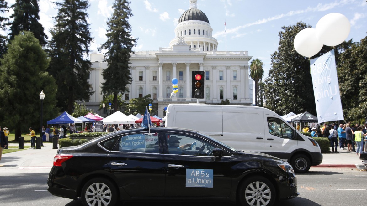 Uber Loses Early Challenge to California Gig-Worker Law